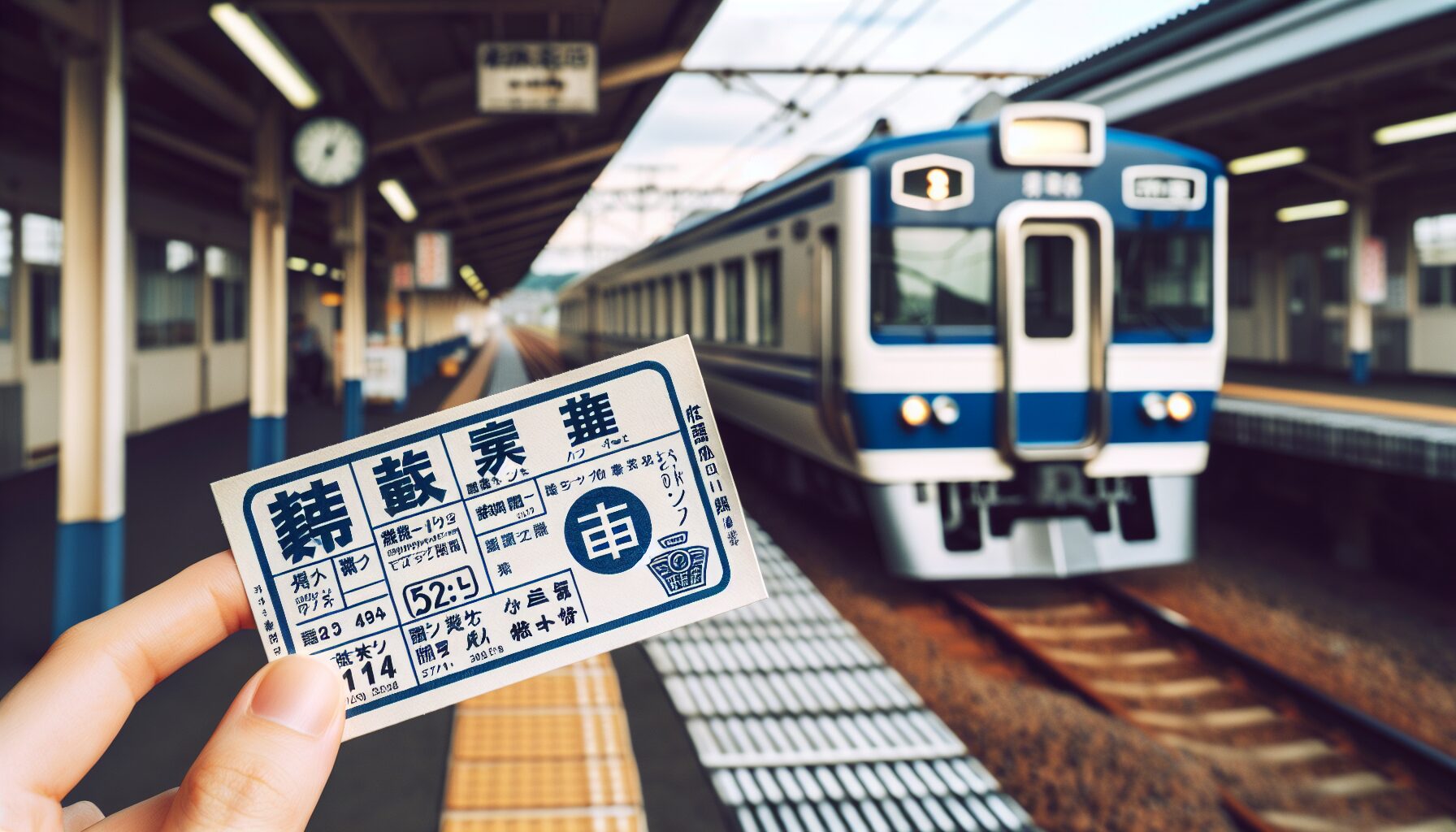 切符　電車　日本 image 1